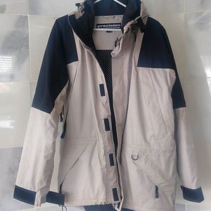 Precision mountainwear Ski jacket large Men's grey